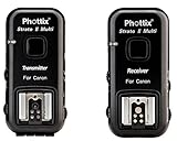 Phottix Strato II Wireless Flash Trigger Multi 5-in-1 Set for Canon - Transmitter and Receiver...
