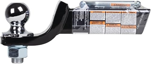 Miniatura 3 de Reese Towpower 21542 - Kit de arranque de remolque clase III, color negro con bola Ch