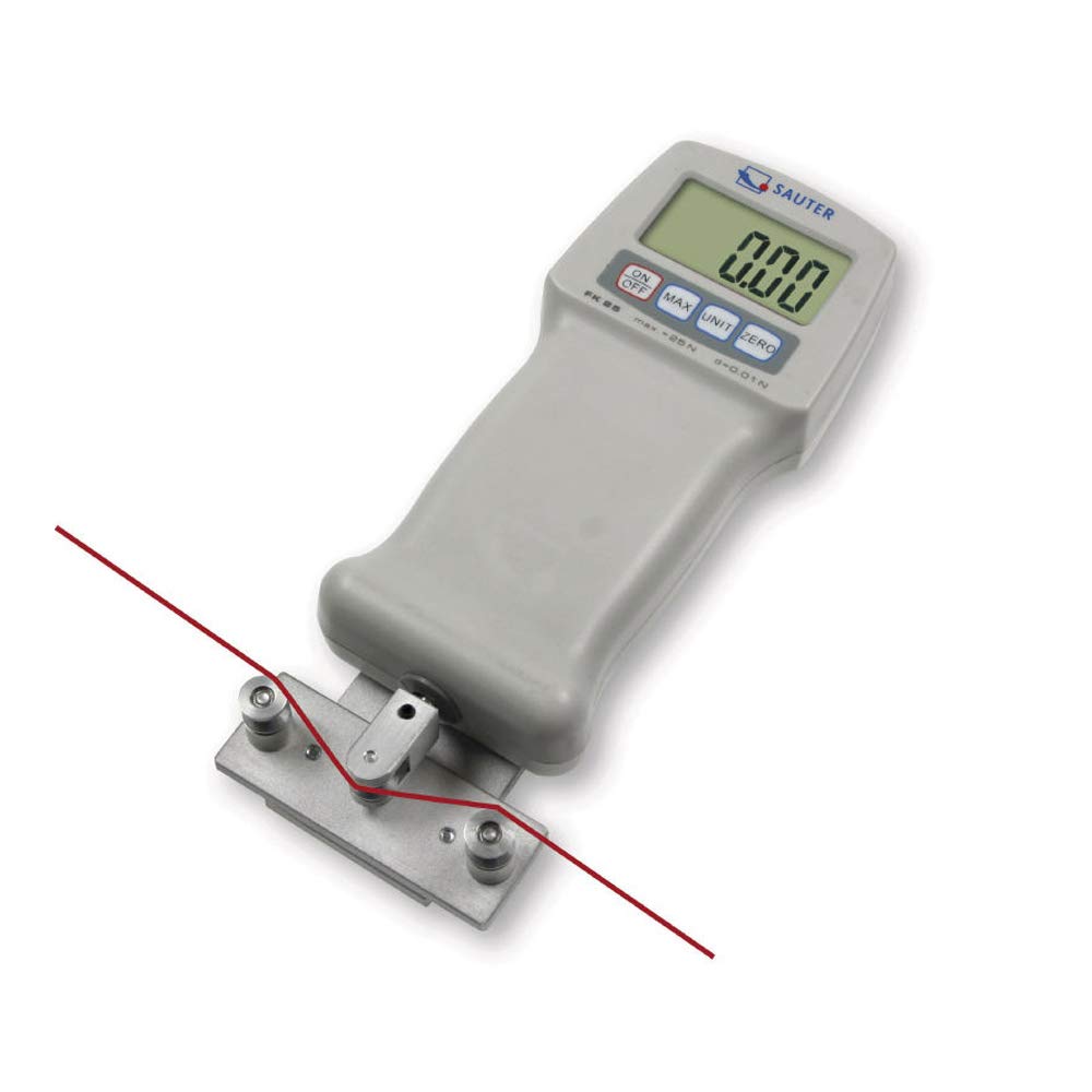KERN digitales Kraftmessgerät FK 1K (Messbereich max. 1000 N, Ablesbarkeit 0,5 N, umkehrbares Display, Peak-Hold Funktion) FK 1K