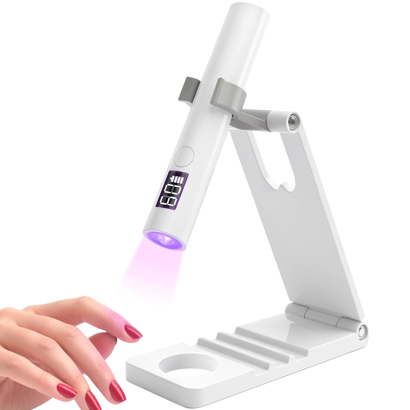 Amazon.co.jp: ジェルネイルライト LED & UV ネイルライト ペン型 【2