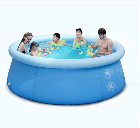 Amazon Co Jp 屋外のスーパー大気クッションプールパラダイス子供オーシャンボールプールホームインフレータブルプールアダルト肥厚緊縛プール