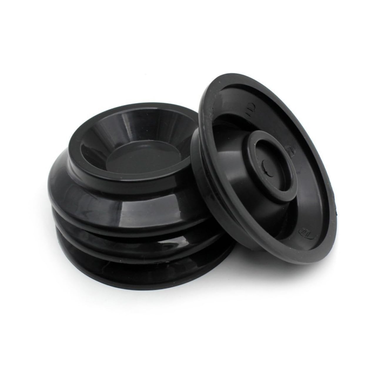 FUNOMOCYA Upright Piano Caster Cups Gripper Set 4pcs Protect Floor Wheel Abs Plastic