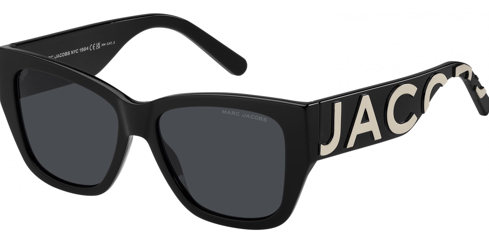 Marc Jacobs MARC 695 S Black White Grey 55 16 145 women Sunglasses