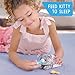 furReal Newborns Kitty Interactive Pet, Small Plush Stuffed Animal Cat with Sounds and Movement, Faux Fur, Kids Toys for Ages 4 Up by Just Play