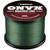 Piscifun Onyx Braided Fishing Line Advanced Superline Braid Lines 150Yd 6lb Green
