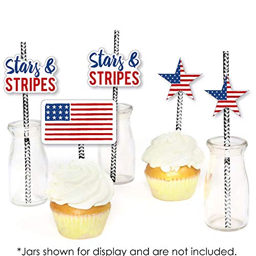 Big Dot of Happiness Set de 24 Pitillos de Papel miniatura 4