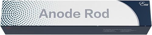 Miniatura 3 de Eau - Varilla de ánodo de zinc de aluminio de 44 pulgadas, barra de ánodo flexible con olor a huevo podrido para GE, Rheem, Reliance, calentador de