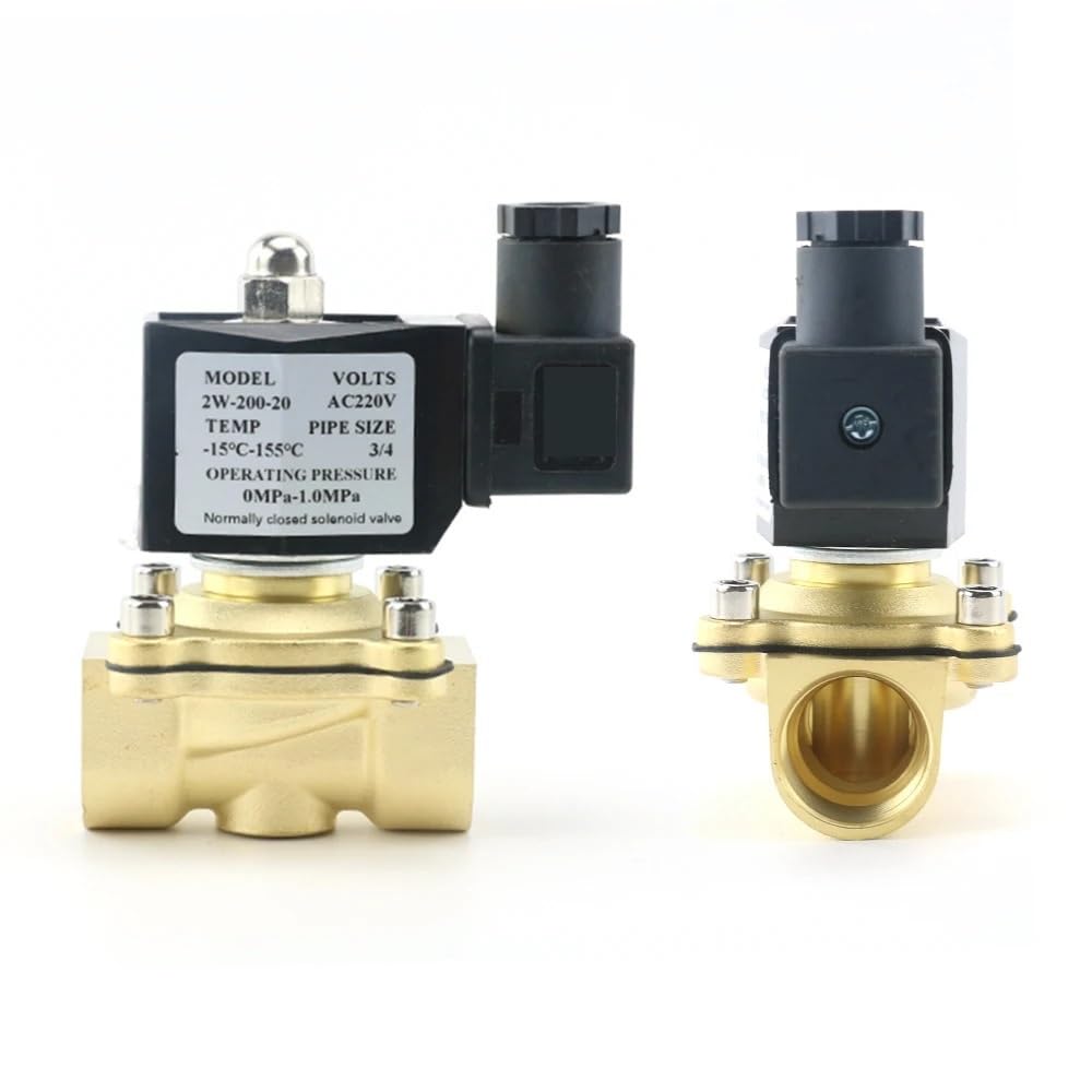 Electrovanne laiton 1/2 pouce DN15 DC12V normalement fermée pour eau