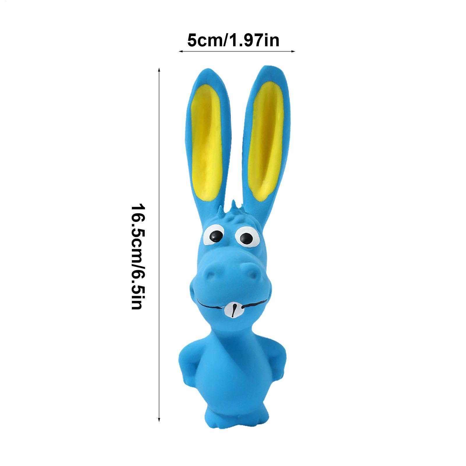 Kauspielzeug für Hunde, quietschendes Hundespielzeug – Hippo Squeaky Toys | Kauspielzeug aus Latex für Tiere, Haustierbedarf, interaktives weiches und zerknittertes Spielzeug