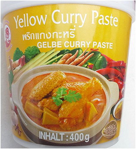 RED CURRY PASTE GELB 400G Cover