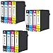 Produktbild OGOUGUAN 503XL Druckerpatronen Ersatz für Epson 503 XL für Epson Expression Home XP-5200 XP-5205 Workforce WF-2960DWF WF-2965DWF (12 Stück)