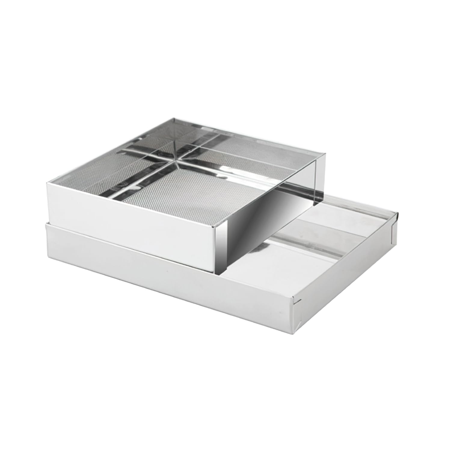 Ibili 718300 - Harinero Inox, 25 x 20 x 25 cm