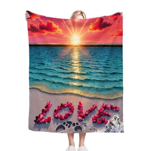Couverture Polaire 220x240 ultra douce en flanelle microfibre légère pour lit deux personnes B287
