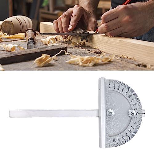 Transportador de ángulos para carpintería de aleación de aluminio durable miniatura 4