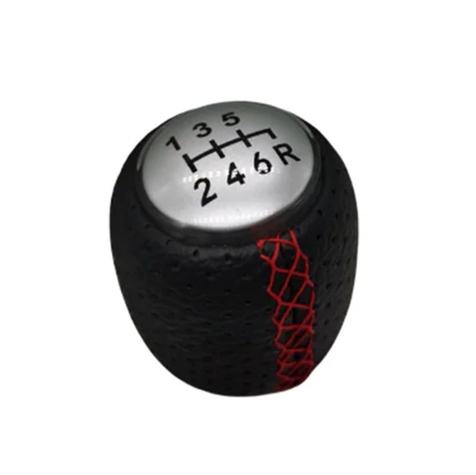 Jeocoai 6R-Red Car Gear Knob 5 6 For Speed Car Shift Knob Gear For Alfa For Romeo 159 Brera For Spider 2005-2011(6R-Red)