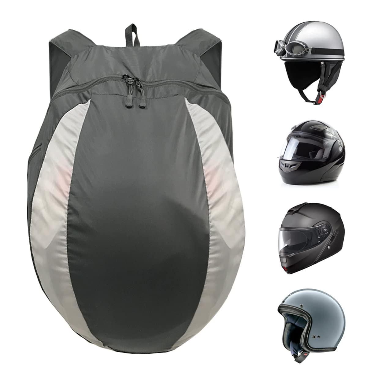 Amazon | [Temiry] バイク用 ヘルメットバッグ 防水リュック 大容量