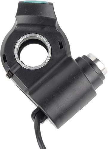 Miniatura 4 de Socobeta Voltímetro eléctrico del acelerador 19x12x5 con pantalla de voltaje digital verde y cerradura para triciclo de scooter E