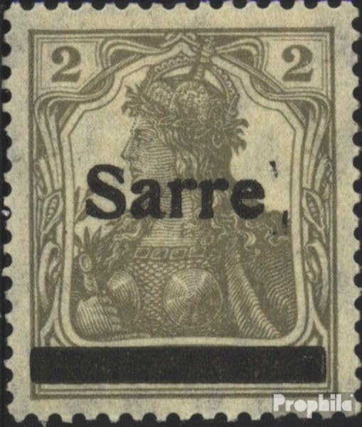 Sello Saar 1I Germania de 1920 usado para completar albumes de filatelia