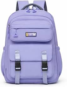 Mochila Escolar Feminina Grande, Resistente, Material Oxford e Poliéster, Compartimentos Múltiplos, Alças Acolchoadas, para Estudantes