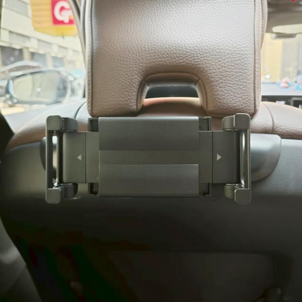 Support de tablette de voiture, support universel pour appuie-tête pour Volvo XC90 XC60 V90 V60 S90 S60, compatible avec iPad Pro Air Mini, Galaxy Tabs, tablettes de 4,7-12,9 pouces (Modèle A)