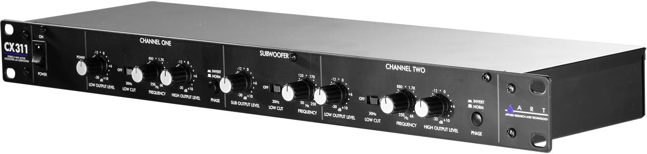Free Shipping Over $50 ART CX311 2-Way Crossover with Subwoofer Output Black Friday Clearance ART CX311 2-Way Crossover with Subwoofer Output