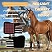HUGUQING Portable Horse Red Light Therapy Belt - Red 660nm & Infrared 850nm for Horse Muscle Recovery, Horse Leg Pain, Advanced Horse Joint Therapy Belt, Pet Horse Leg Therapy Device Left + Right