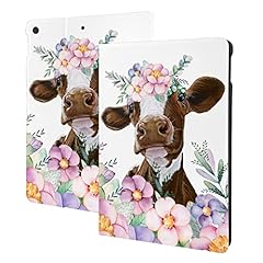 Highland Cow with Flower