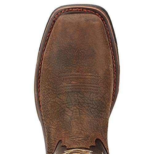 Ariat Men's Workhog Wide Square Toe H2O Work Boot, Bruin Brown, 10 D US by ARIAT - Image 4