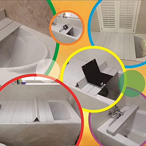 Couvercle de baignoire JATIBOSH en PVC pliable et isolant - 5