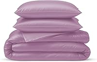 Vista 21 de Juego de funda de edredón tamaño individual de Linenwalas - De viscosa derivada del bambú, suave, transpirable, ligera, funda de edredón refrescante