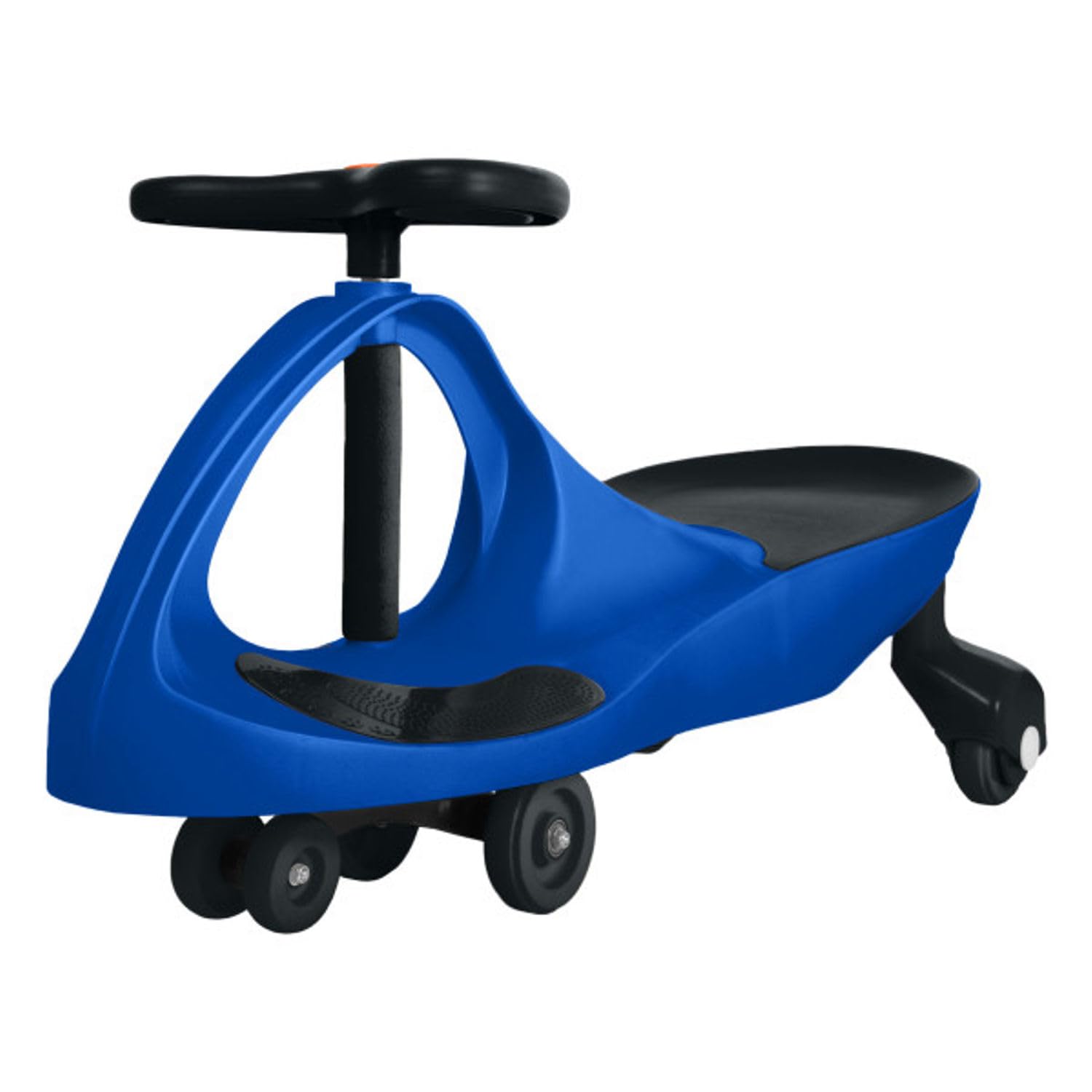 Wiggle Car - Ride on Toy for Ages 3 and Up - Toddler Ride on Toys with no Batteries, Gears, or Pedals Just Twist, Wiggle, and Go by Lil’ Rider (Blue and Black.)