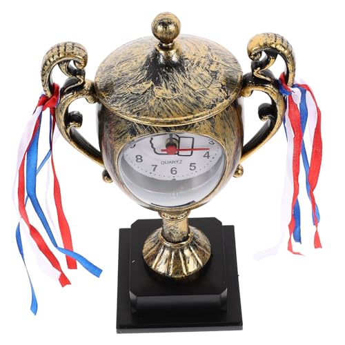 Operitacx Despertador Adornos De Reloj Reunión Anual Eventos Deportivos Premios del Festival Infantil Radio Despertador Retro Relojes para Kit De Reloj De Escritorio Salida
