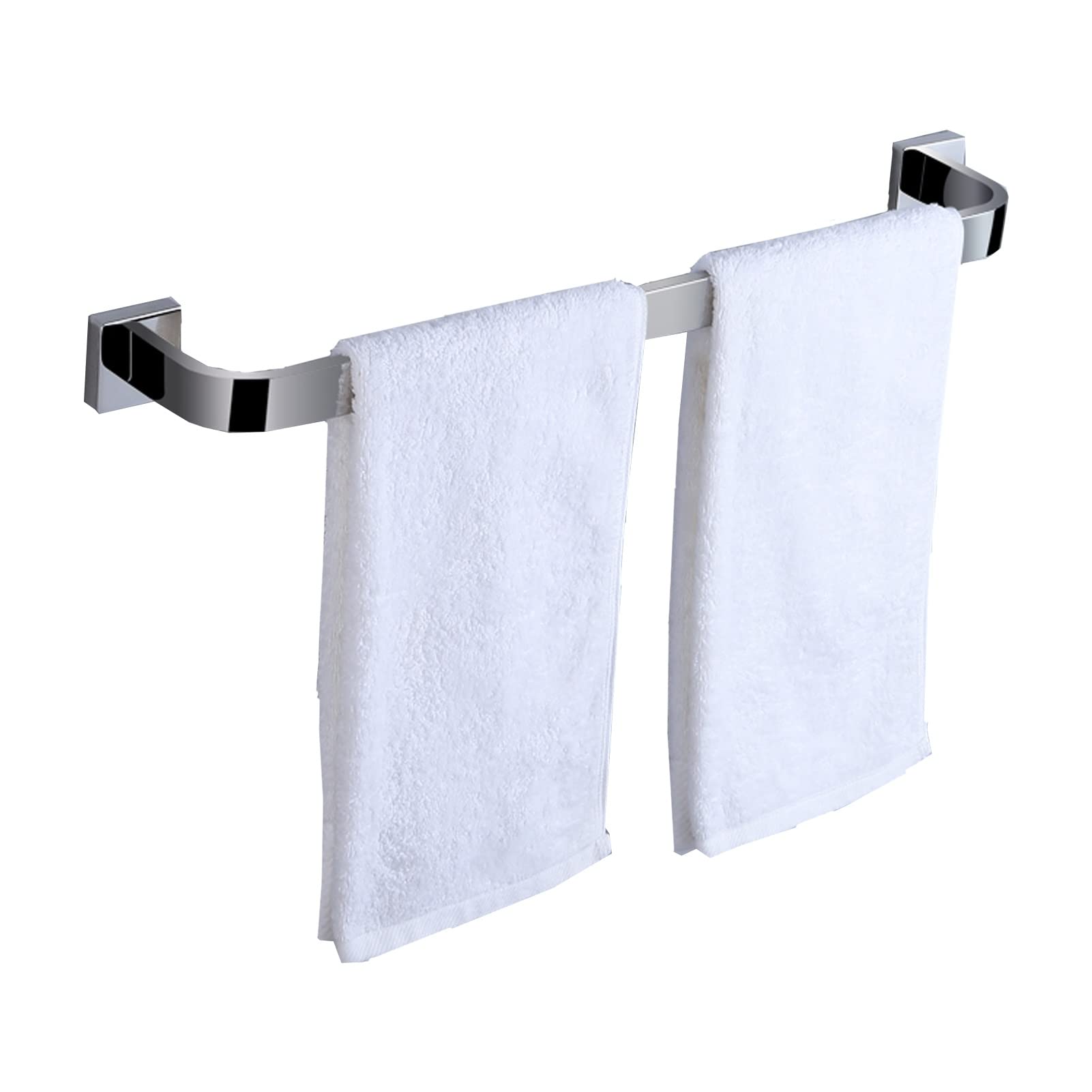 Bar à serviettes SUS 304 au design carré pour une quincaillerie de salle de bain luxe