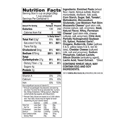 Hamburger Helper, Lasagna, 6.4-Ounce Boxes (Pack of 6)