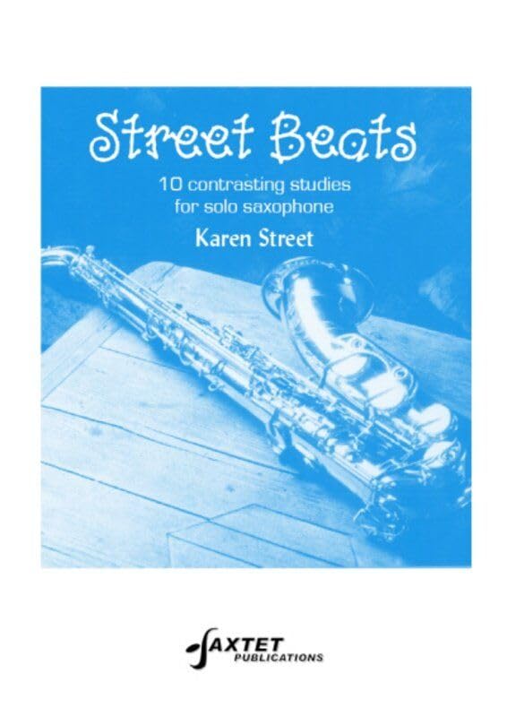 Karen Street-Street Beats Saxophone Book      Sheet music