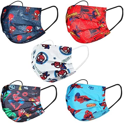 Kids Face_Masks Disposable Kid Face_Masks 3Ply Breathable & Comfortable Kids Disposable Face Masks 50PCS