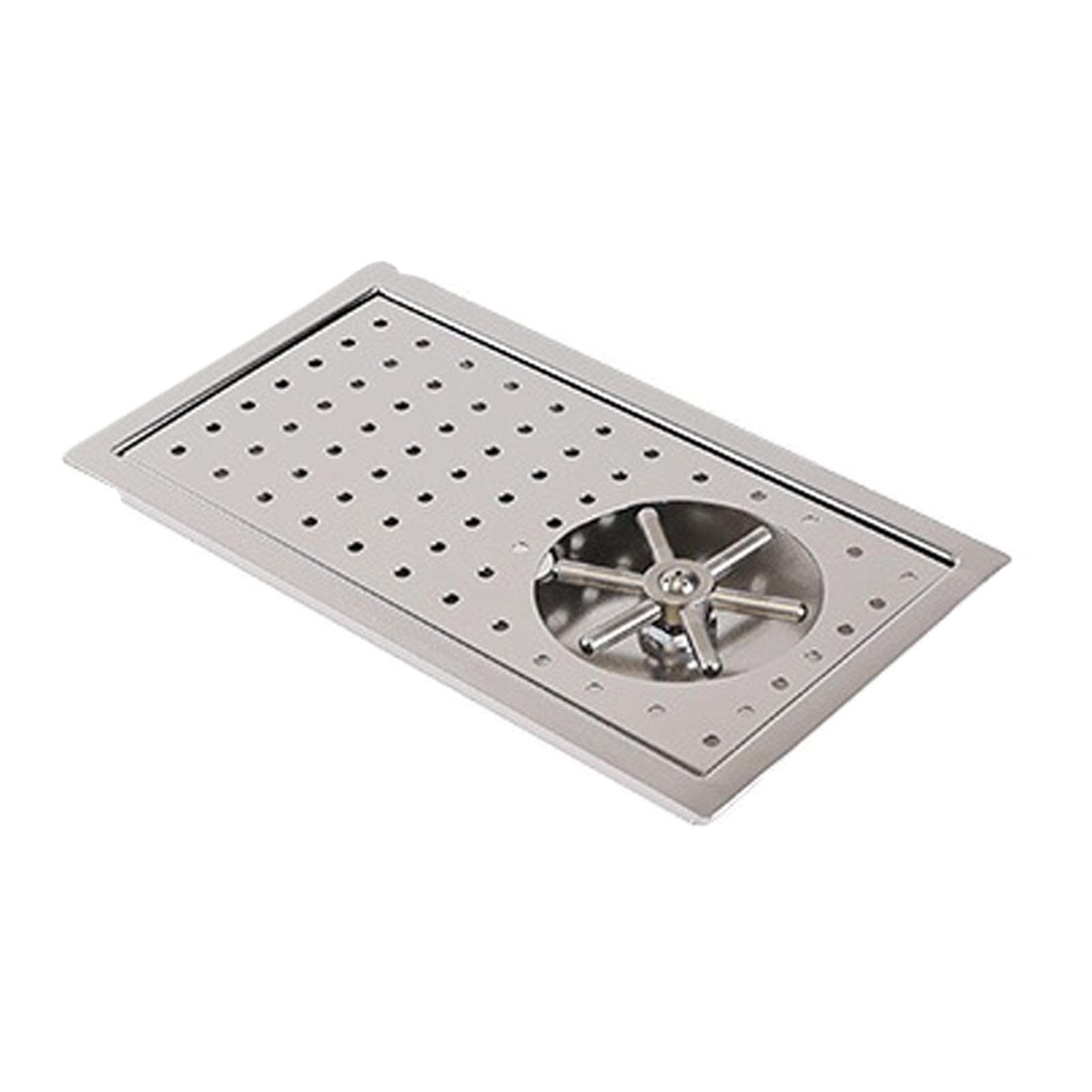 YJSG Cup Rinser, Drip Tray Glass Rinser for Sink, Coffee and Wine Glass Rinser, Bar and Cafe Cup Washing Equipment (13.4X7.5X1inch)