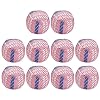 10st Christmas Cat Ball Toys Bijtvast Catnip Cat Teaser Toy Willekeurige kleur