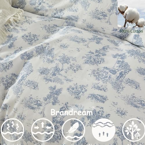 Brandream BD-TOILE French Country Toile Queen Duvet Cover Set thumb #6