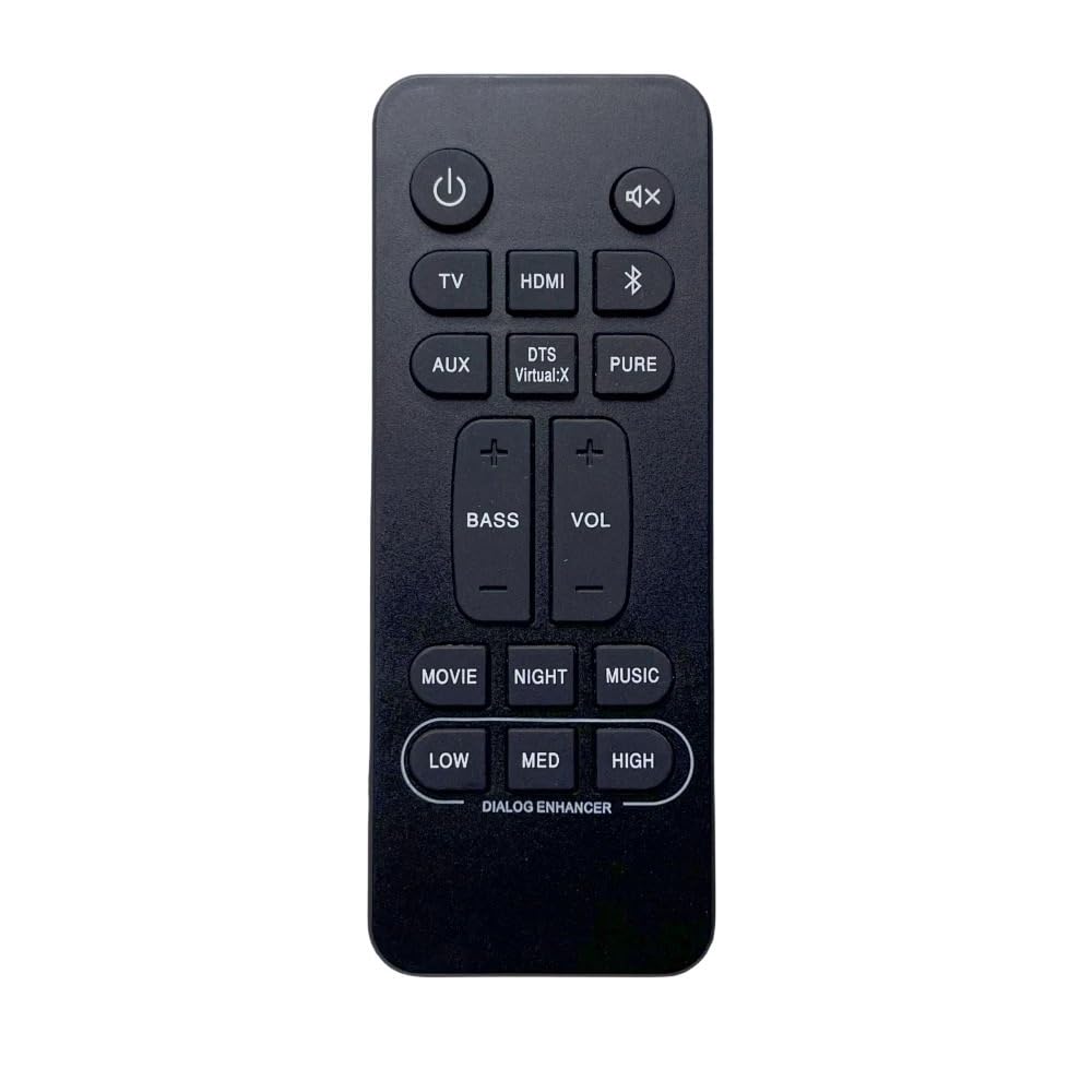 Nowy uniwersalny pilot zdalnego sterowania pasujący do systemu kina domowego Denon RC1236 DHT-S216 DHTS216 DHTS216H RC-1236 DHT-S216H