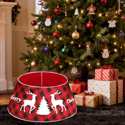 Cache de base pour sapin de Noël en style fermier pour salon - 7