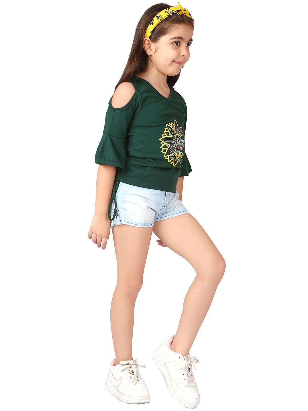 Naughty Ninos Conjuntos de ropa de mezcla de algodón para niña
