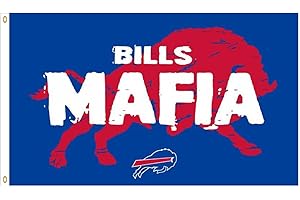 Buffalo Bills Flag by Bills Mafia - Perfect for Sports Fans