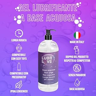 Lubrificante vaginaleGel lubrificanti sessuale lubrificante intimo a base d'acqua 250 ML Uomo Donna, no parabeni Validato PH neutro dilatatore non unge Elimina la Secchezza regalo di coppia