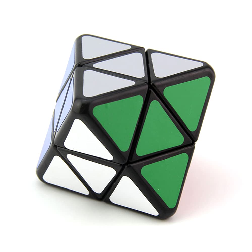 Yealvin Four-axis Octahedron Cube, Octahedron Magic Speed Cube Twisty Puzzle Toy