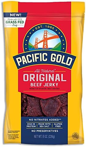 Pacific Gold Original Beef Jerky, 2-8oz bags