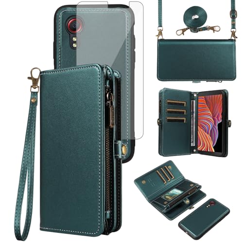 Coque Samsung Xcover 5 portefeuille pour éviter les rayures d'écran et la perte du téléphone