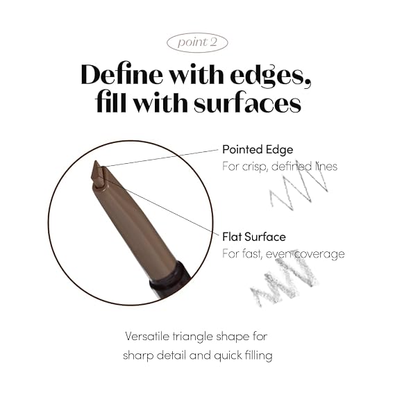 ETUDE Drawing Eye Brow Pro (Dark Brown) Eyebrow Pencil for women, Microblading, Long Lasting, Soft Textured Natural Daily Look, Korean Makeup, Beauty (0.008 Ounce)