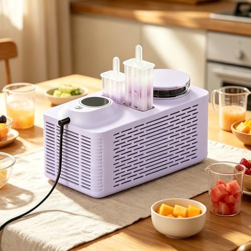 Mini-machine à glace de comptoir pour créer vos bâtonnets glacés maison en été
