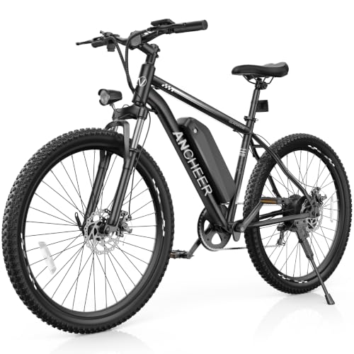 ANCHEER 26-Inch 500W Front Suspension E-Bike